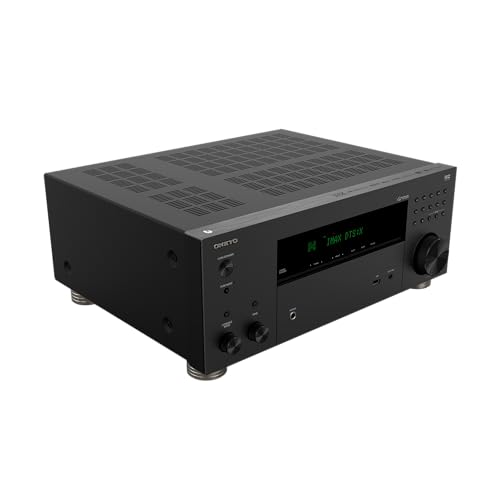 Onkyo TX-RZ30 9.2-Channel AV Receiver - 100 Watts Per Channel, Dirac Live Out of Box, Works with Sonos Certified, THX Certified and More