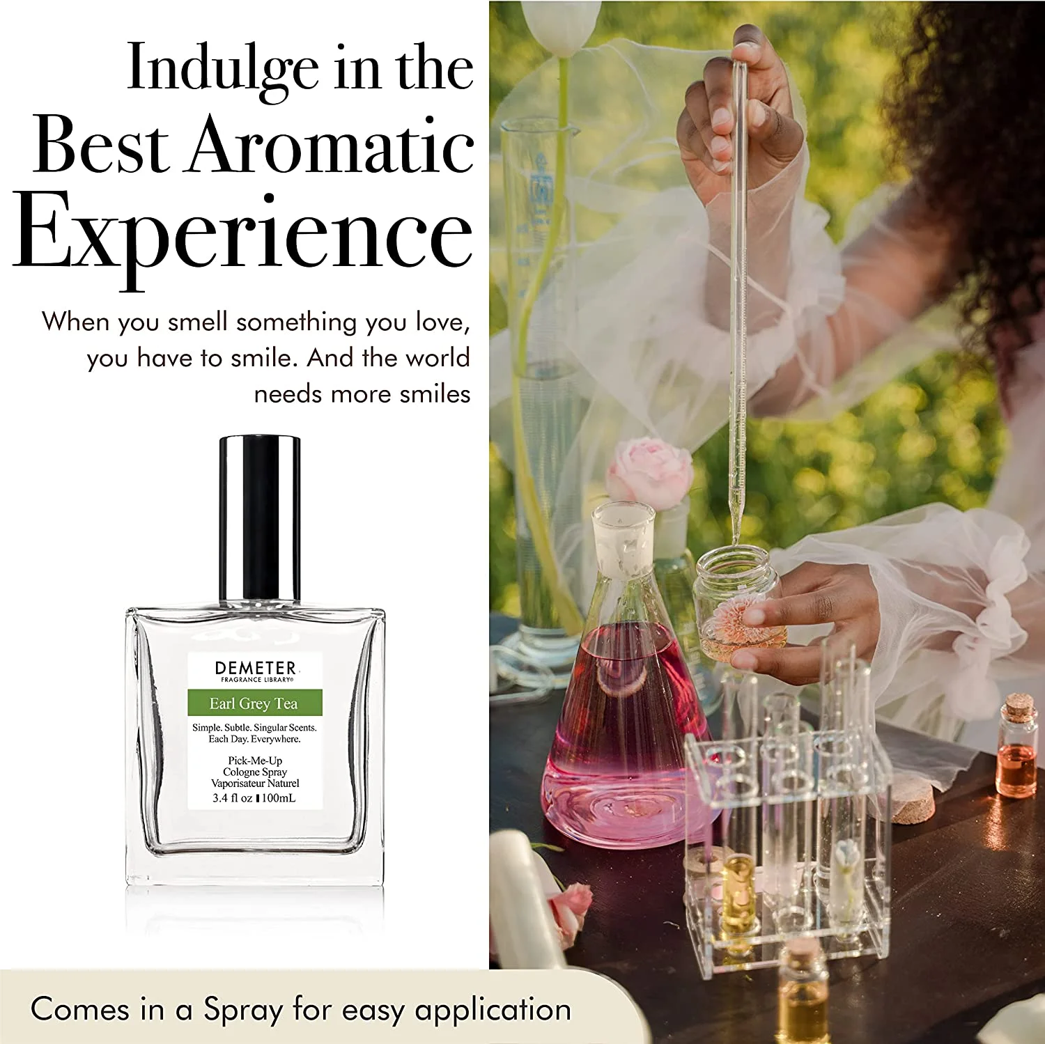 Demeter Earl Grey Tea Cologne Spray - 3.4 oz