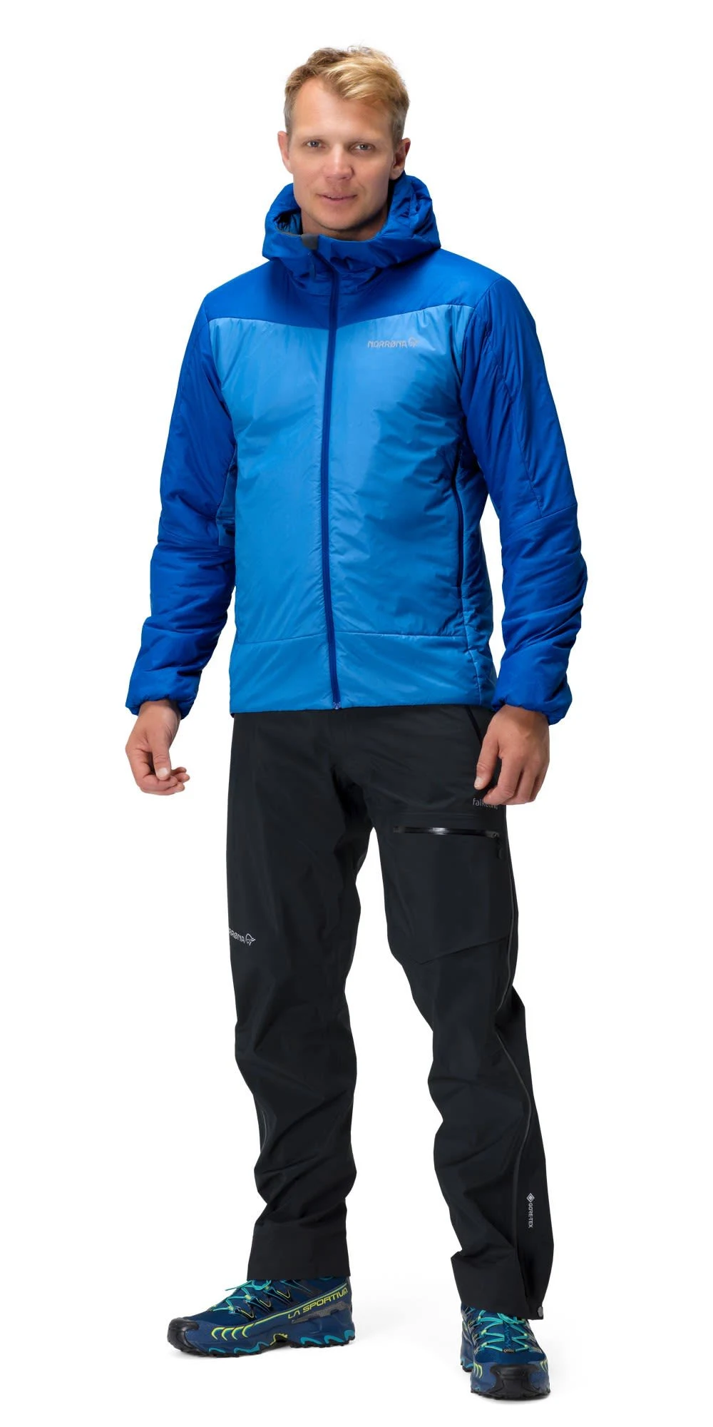 Norrona Falketind thermo60 Hood Men&s, Campanula / S