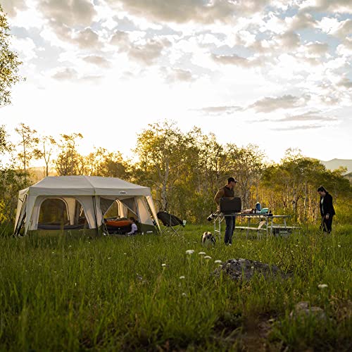 CORE Instant Cabin Tent | Multi Room Tent for Family | Large Pop Up Tent with Organization for Outdoor Camping Accessories | 4 Person / 6 Person / 8 Person / 10 Person Tent for Camping