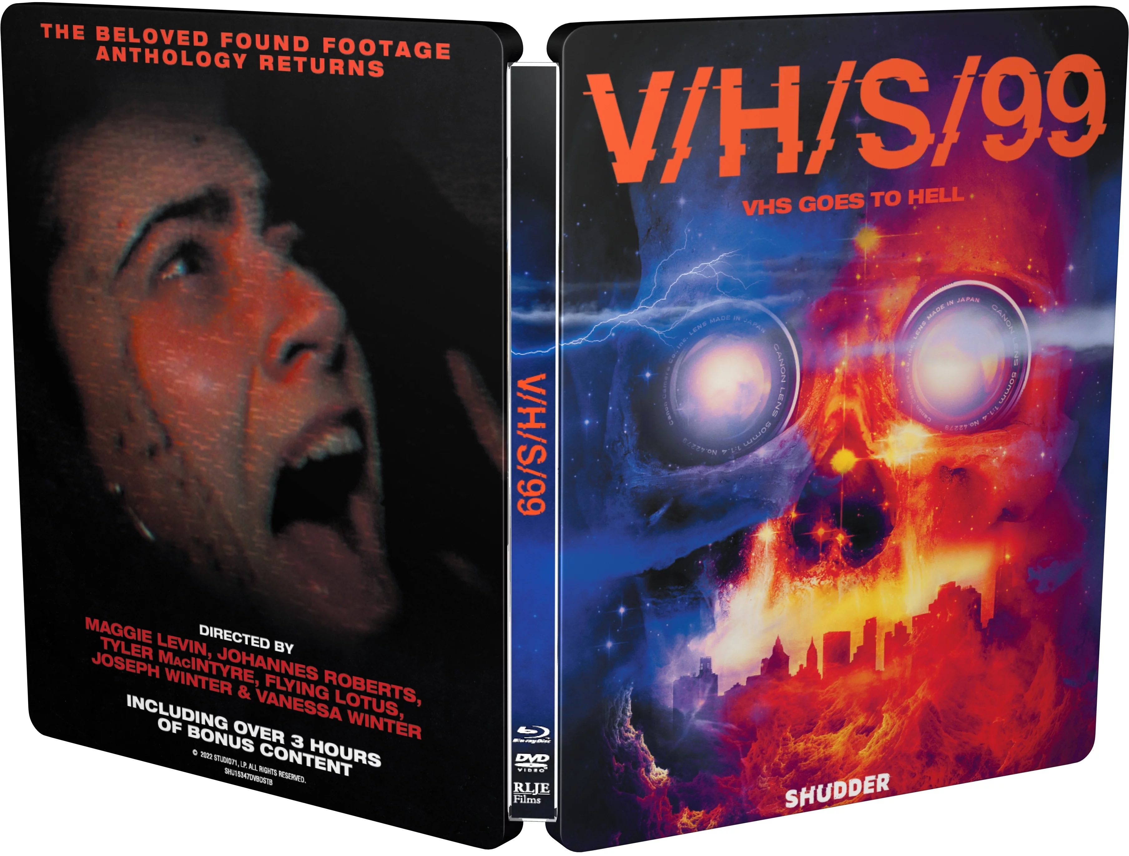 V/H/S/99 (Blu-ray + DVD) (Steelbook), Shudder, Horror