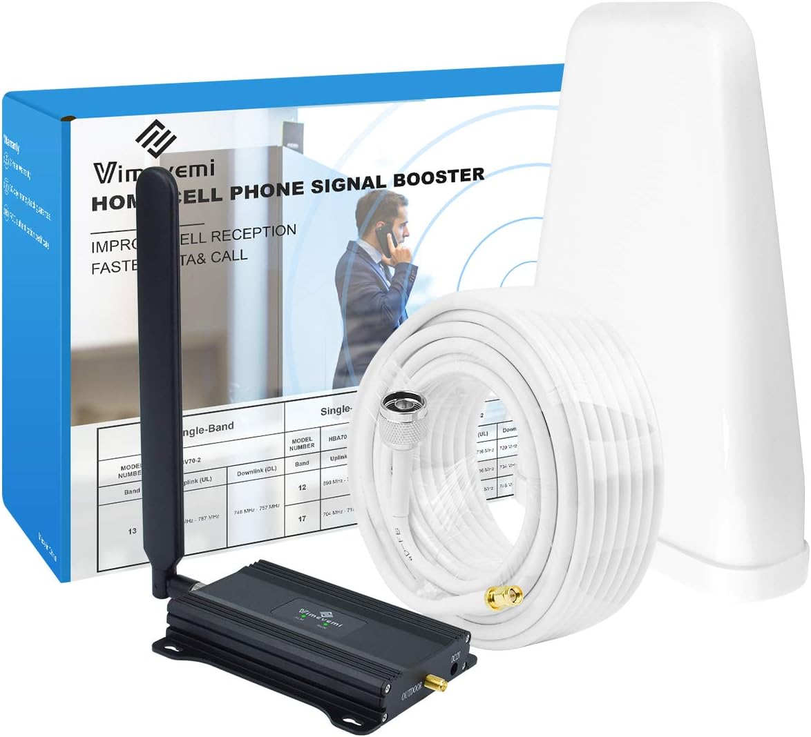 Verizon Cell Phone Signal Booster Home 4G LTE 5G Cell Phone Booster Verizon Signal Booster Band 13 Verizon Network Extender Cell Booster Antenna Verizon Cell Signal Booster Verizon Extender Repeater