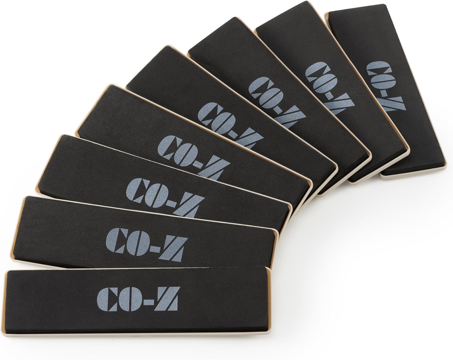 CO-Z Large Furniture Sliders Rectangle Reusable Furniture Sliders for Carpet, Heavy-Duty Furniture Gliders Movers for Hardwood Floors - 8 Pack, 2 1/2