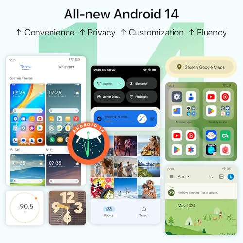 UMIDIGI G9 5G Cell Phone, Android 14 Unlocked Phones, 12(6+6) GB +128GB/1TB TF Expand, 5G Dual SIM, 50MP Camera, 6.75