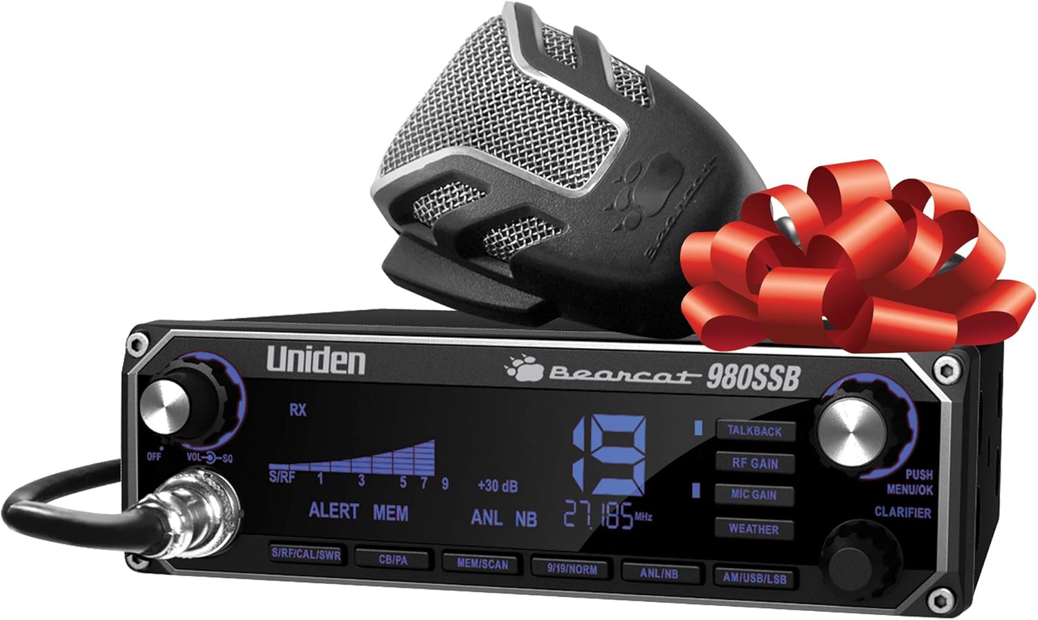Uniden BEARCAT 980 40-Channel SSB CB Radio and Uniden (BC20) Bearcat 20-Watt External Communications Speaker