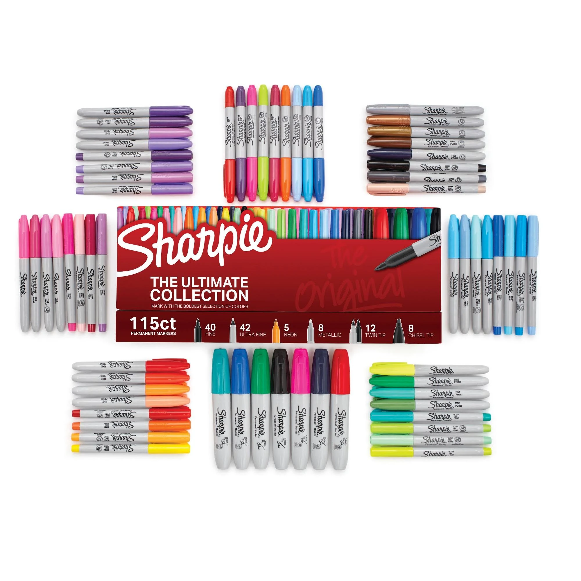 Sharpie Permanent Markers Ultimate Collection - 115 count