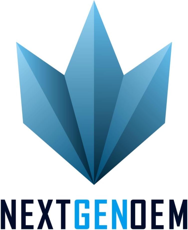 NextGen HYPE Premium Dual-Chamber Mid-Tower ATX Gaming PC Case, Support Horizontal and Vertical, 360mm Radiator Support, Seamless Tempered Glass Front & Side Panel, USB 3 & Type-C, BLACK