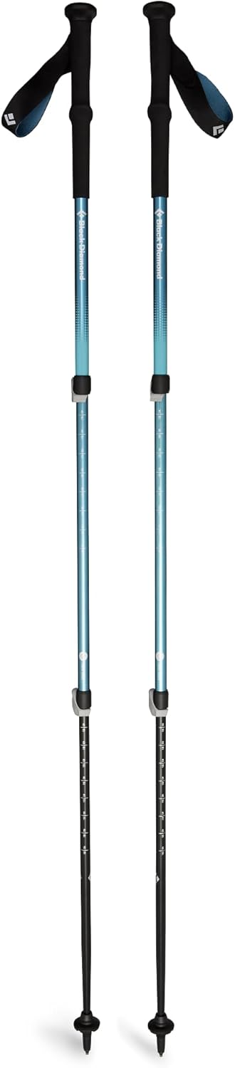 Black Diamond Trail Back Trekking Poles, Creek Blue