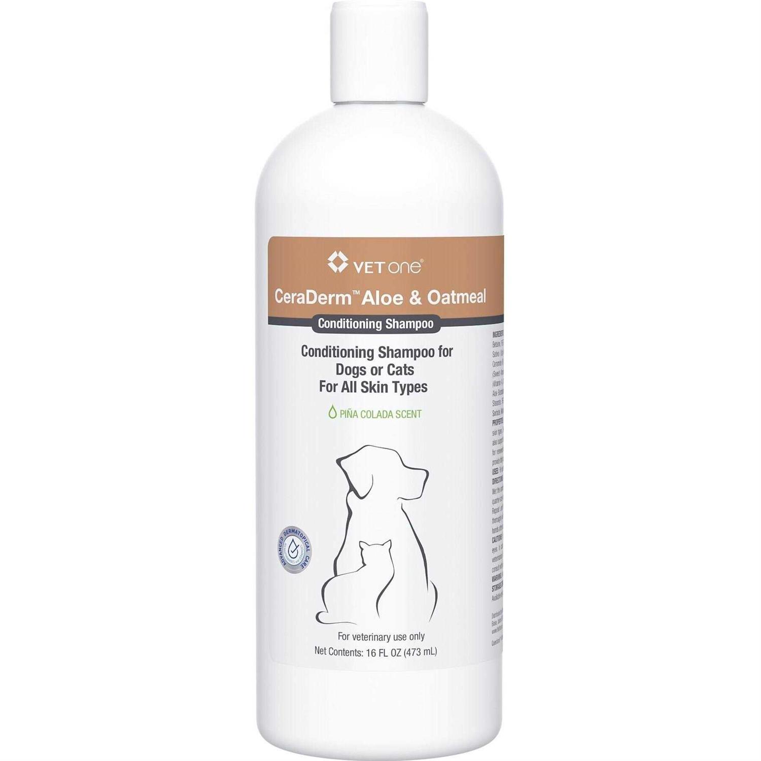 CeraDerm Aloe and Oatmeal Conditioning Shampoo - Pet Supplies online store