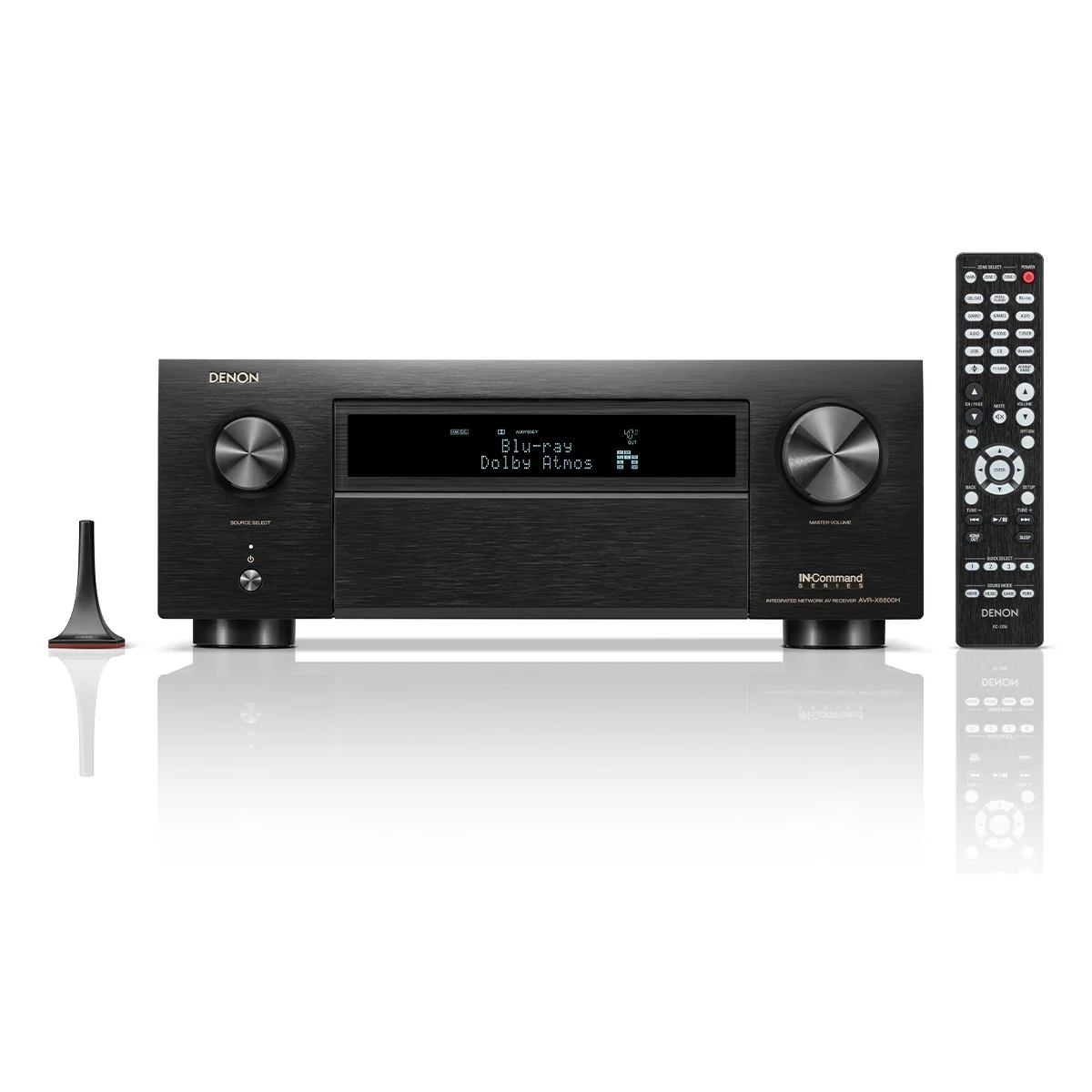 Denon AVR-X6800H 11.4 Channel 8K Home Theater Receiver with Dolby Atmos/DTS:X and HEOS Built-In