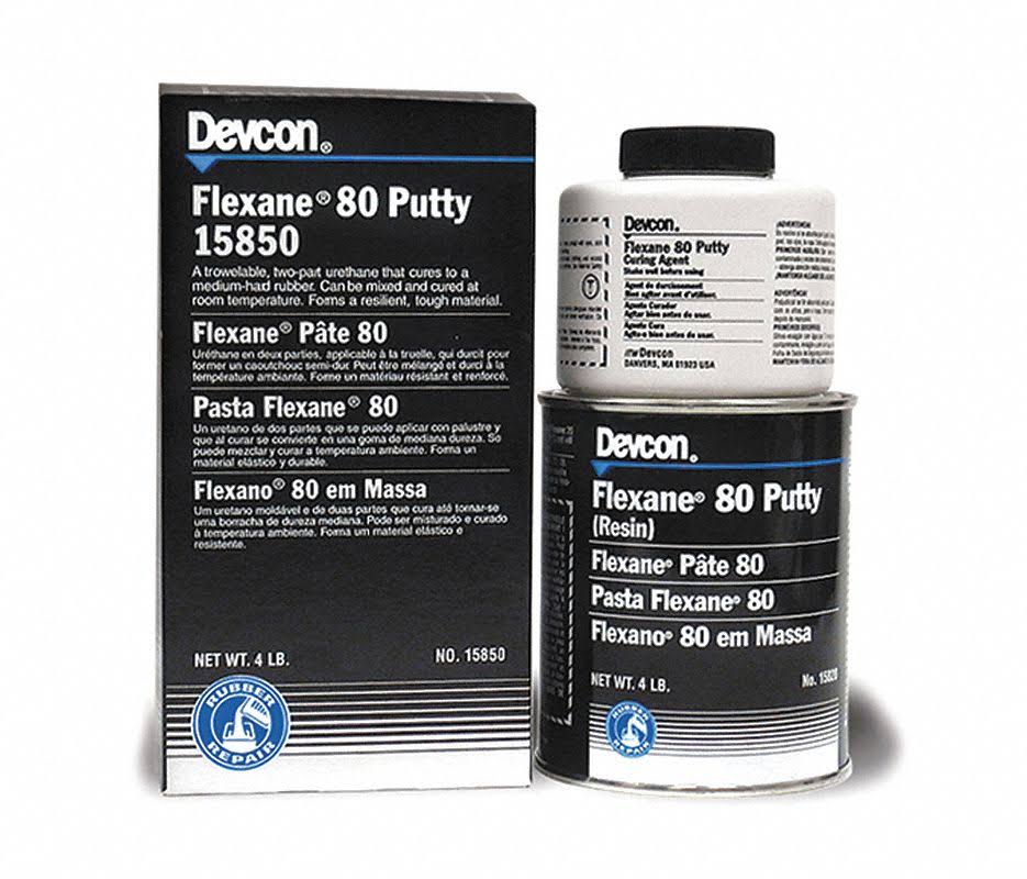 Devcon 15850 Flexane 80 Putty, 4 lb Can
