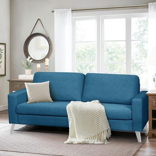 Esright Leather Sofa Couch, Faux Leather Couch 79