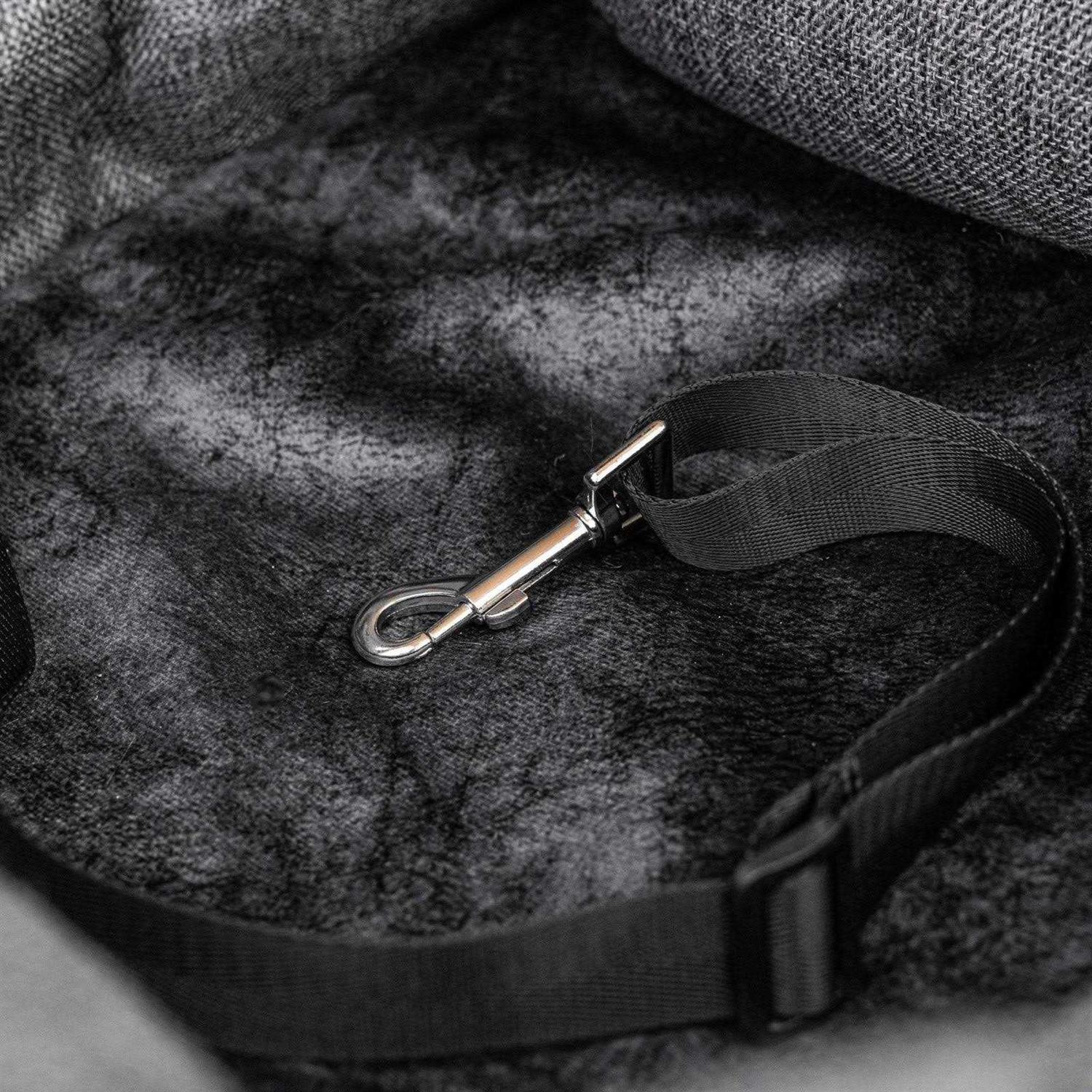 Paw PupProtector Memory Foam Dog Car Bed Gray Seat - Pet Supplies online store