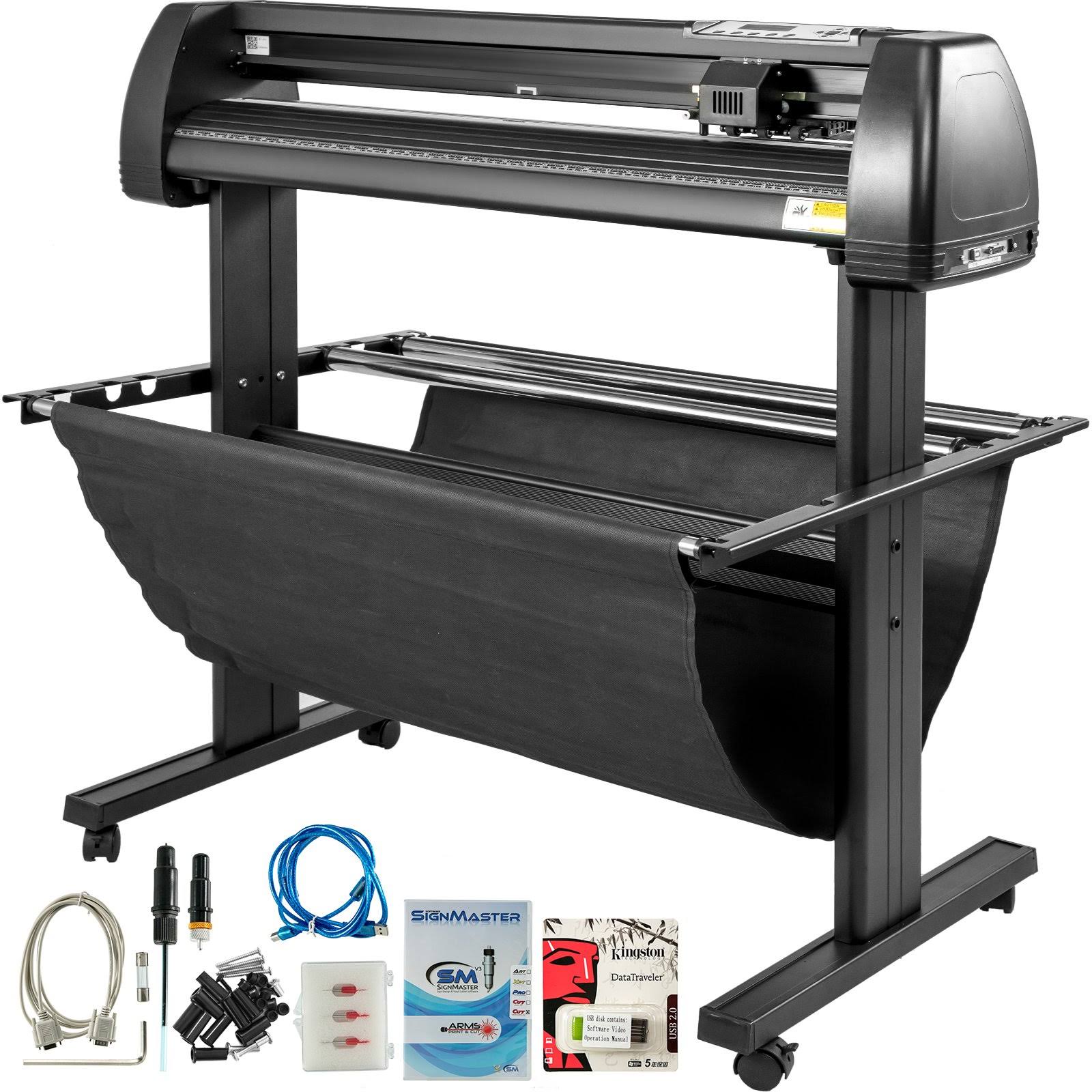 VEVOR Vinyl Cutter Plotter Sign Cutting 28x22 Sticker Craft Cut w/Table Graphic Cut