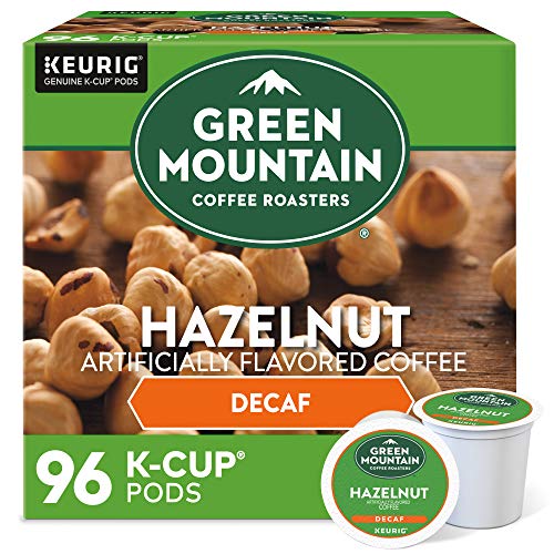 Green Mountain Coffee Roasters Hazelnut Coffee, Keurig Single-Serve K-Cup pods, Light Roast, 96 Count