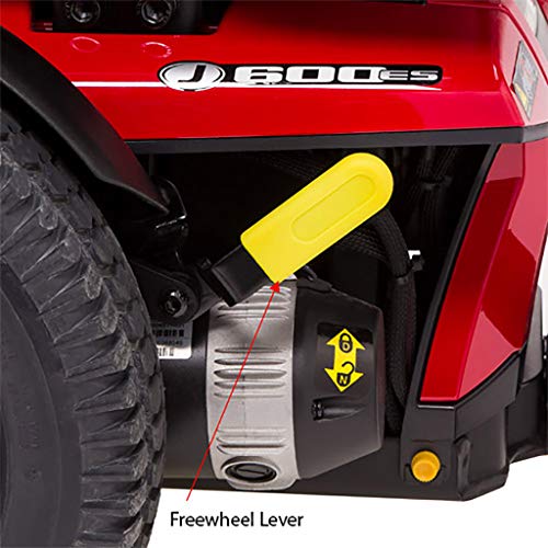 Pride Jazzy 600 ES Electric Wheelchair with Inside Delivery and Setup Option (Curbside Delivery, 20