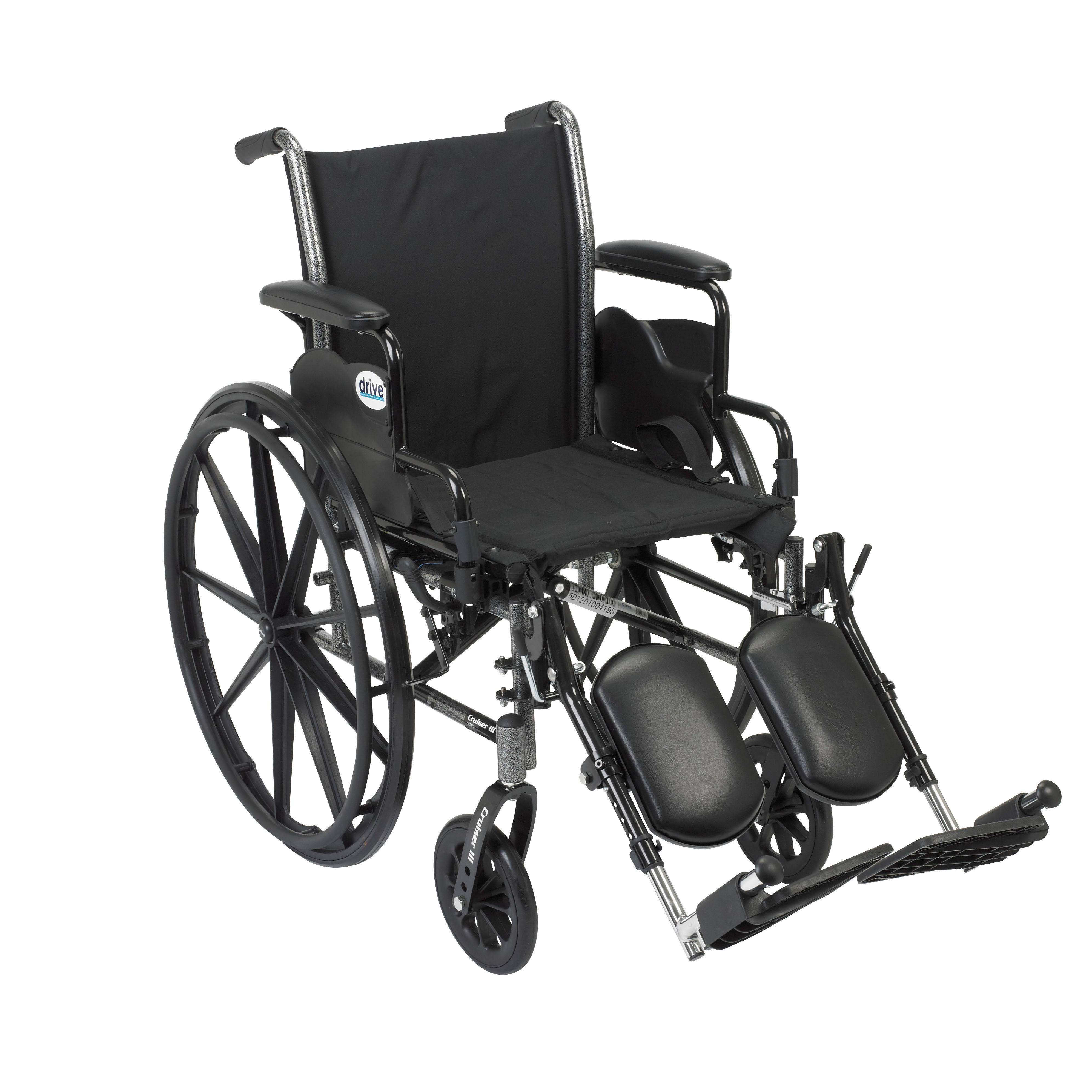 Drive Medical Cruiser III Wheelchair K318DDA-ELR