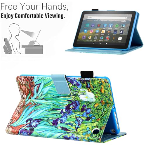 Fancity Case Fits Amazon Kindle Fire HD 8 & HD 8 Plus Tablet (12th Generation/10th Generation, 2022/2020 Release) 8