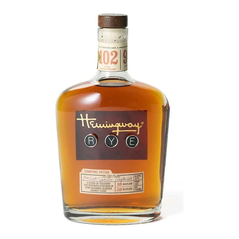 Hemingway Signature Edition Rye Whiskey 750ml - Nestor Liquor
