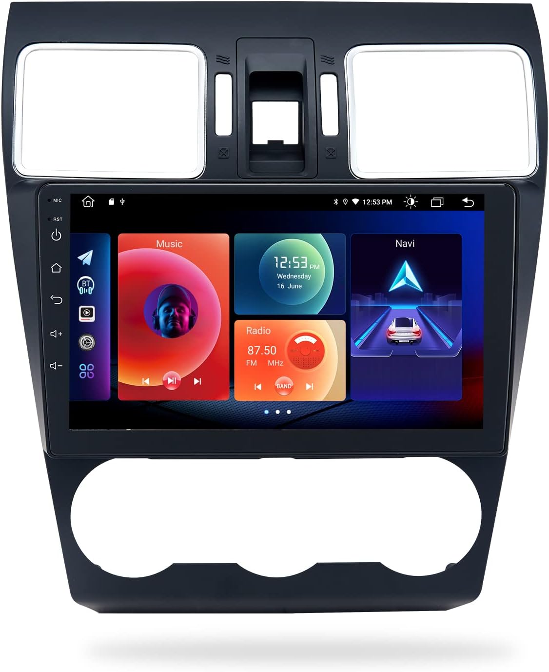 Roadanvi for Subaru Forester WRX 2016 2017 2018 2019 2020 Car Stereo Bluetooth Radio Car Navigation Carplay Android Auto 1280x720 IPS Touch Screen 4GB+64GB