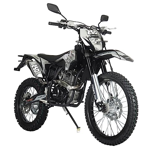 X-PRO Templar 250cc Zongshen Brand Engine Dirt Bike with All Lights and 5-Speed Manual Transmission, Electric/Kick Start! Big 21