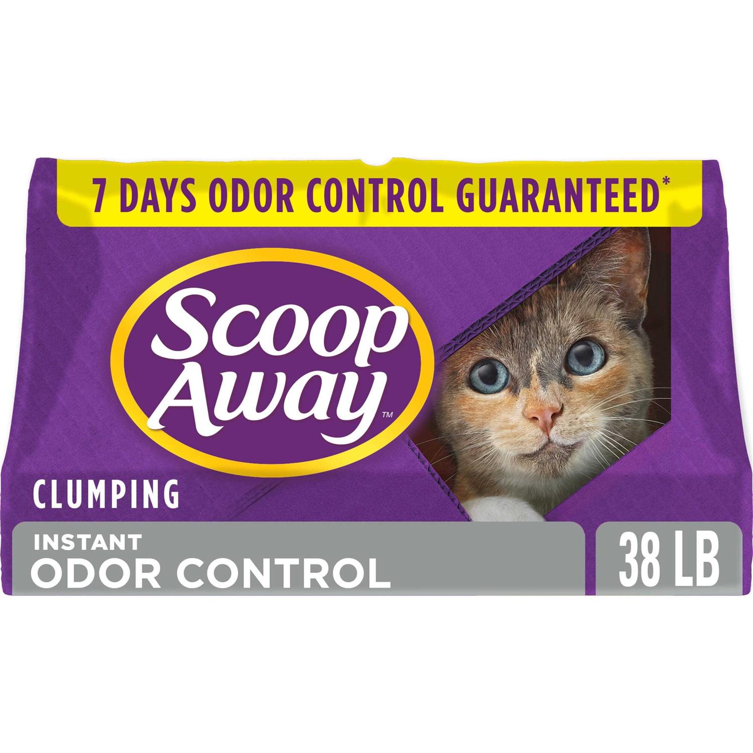Scoop Away Instant Odor Control Clean Breeze Cat Litter - Pet Supplies online store