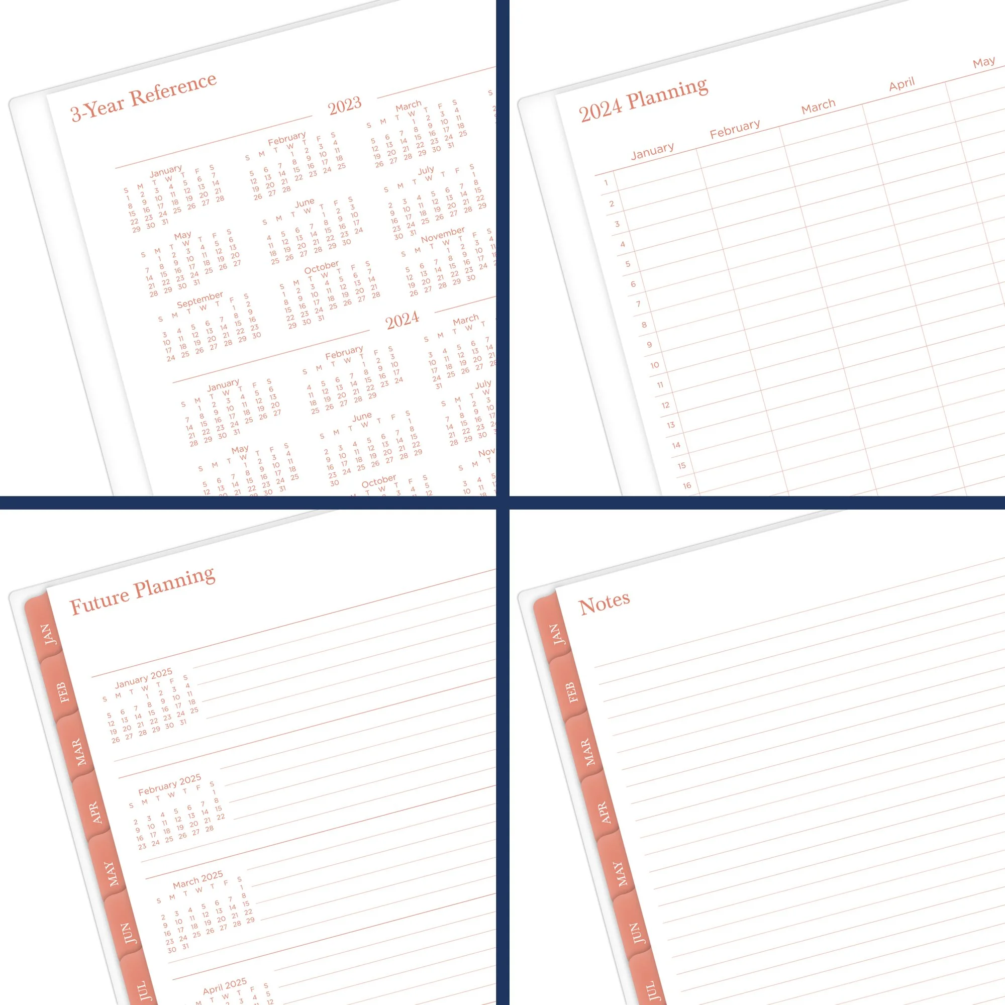 Cambridge Rita 2024 Weekly Monthly Planner Large 8 12 x 11 - Planners