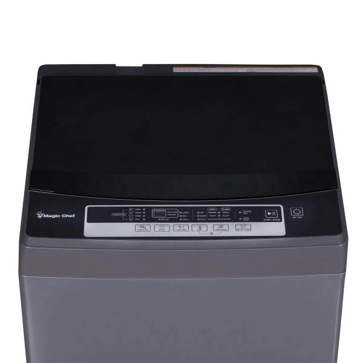 Magic Chef 1.7 Cu. ft. Top Load Washer in Gray, Model MCSTCW17G5, H 36.6 in, L 20.3 in, D 20.7 in, Weight: 70.5 lbs.