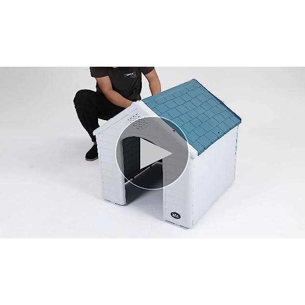 Bestpet Dog House Pet Kennel With Air Vents - Pet Supplies online store