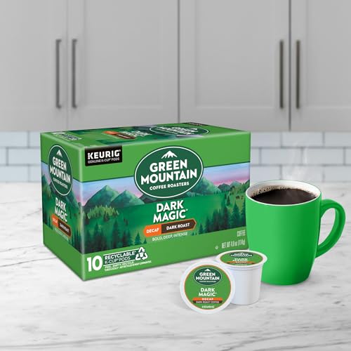 Green Mountain Coffee Roasters Dark Magic Keurig Single-Serve K-Cup Pods, Dark Roast Coffee, 72 Count