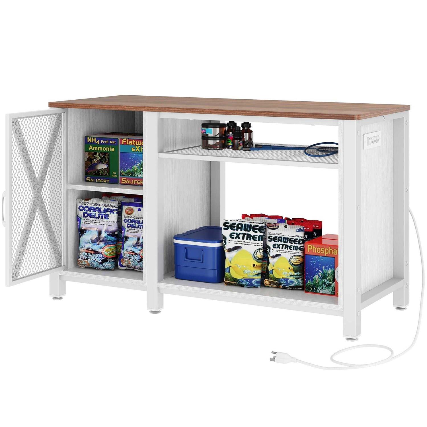 Moasis 55-75 Gallon Aquarium Stand with Power Outlets,Fish Tank Stand with Storage Cabinet - Pet Supplies online store