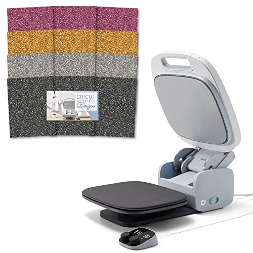 Cricut Autopress- Professional Automated Heat Press for T-Shirts, Decor, Home-Friendly Design, Commercial-Level Capabilities, Large Ceramic-Coated Heat Plate, Time-Saving Features (15