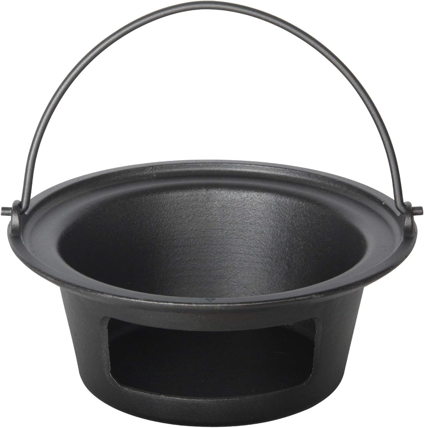 KAMaster Cast Iron Ash Can with Handle Charcoal Charcoal Ash Basket Big Green Egg Accessories Must Haves Kamado Ash Can Fits Large Big Green Egg,Kamado Joe Classic and Other Similar Size Grill