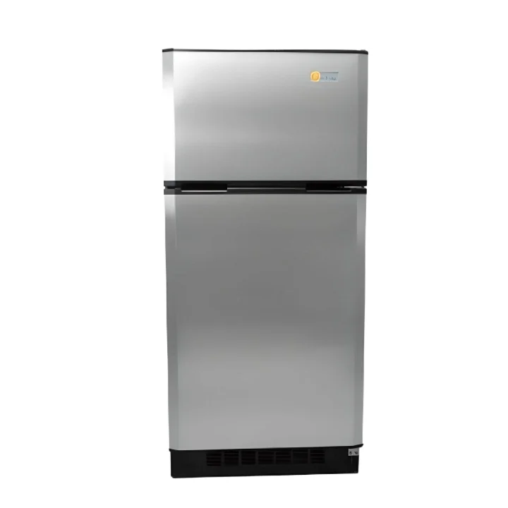 SunStar 16 cu ft Solar Refrigerator (Stainless Steel)