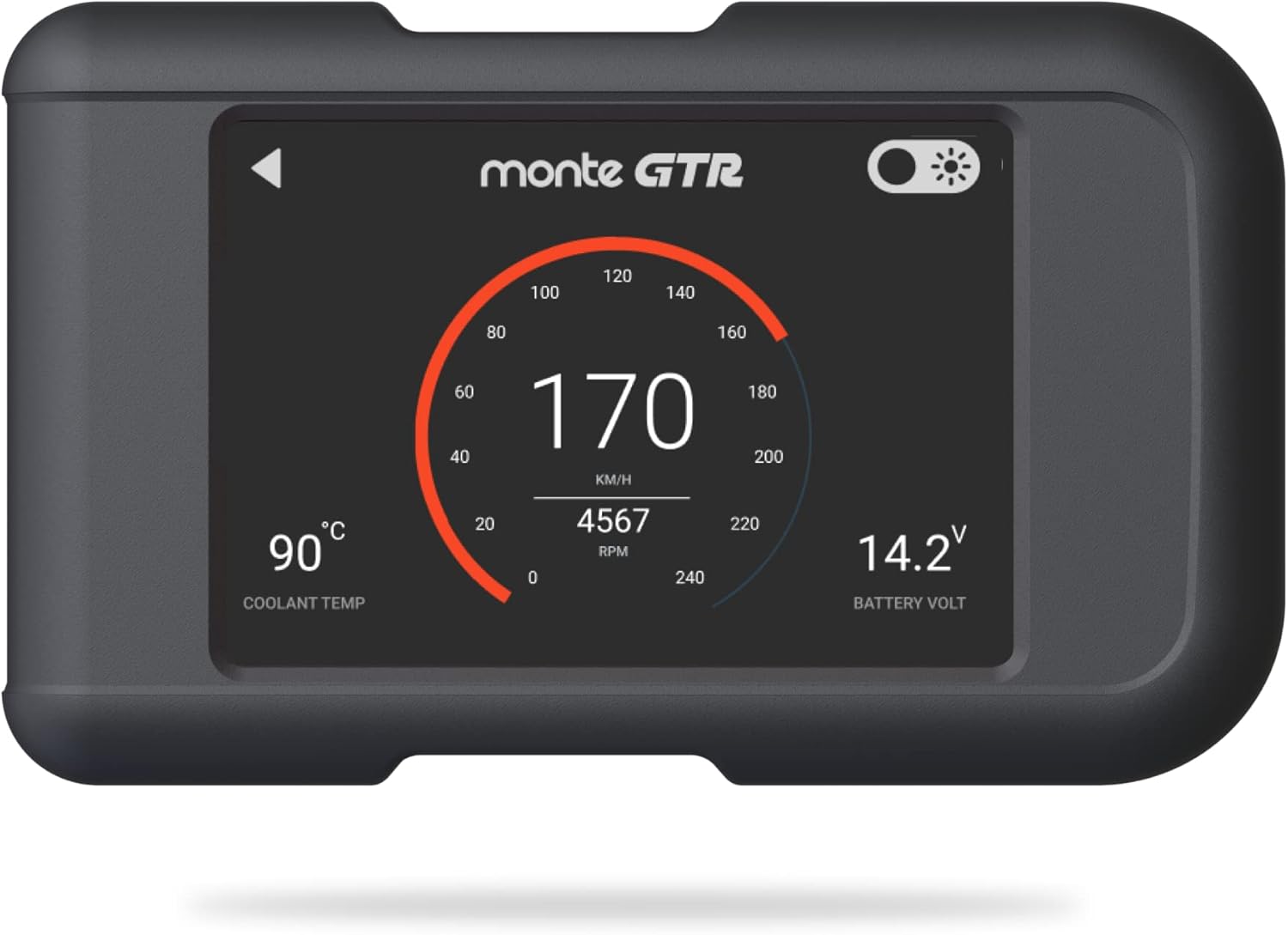 Monte Tuning Universal Performance Tuner - Monte GTR Powerful 4 in 1 Performance Chip Tuning Device, Fuel Saver and Car Diagnostic Scanner - Powerful Performance Programmer for Most Cars and SUVs