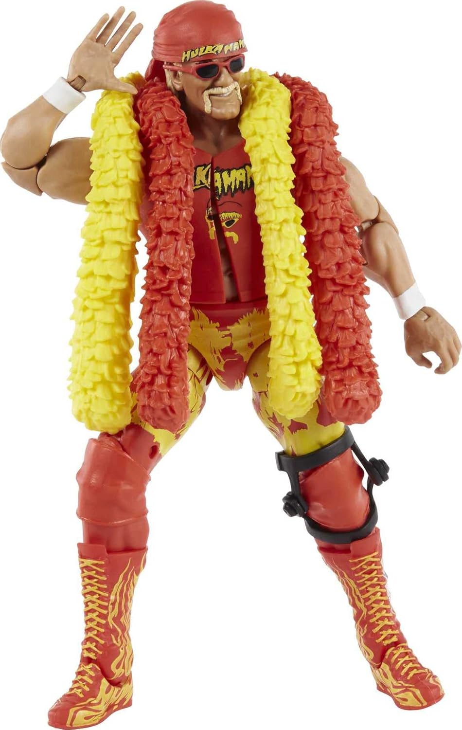 WWE Elite Collection Action Figure Hulk Hogan 6-inch Posable Collectible for WWE Fans Ages 8 Years Old & Up​