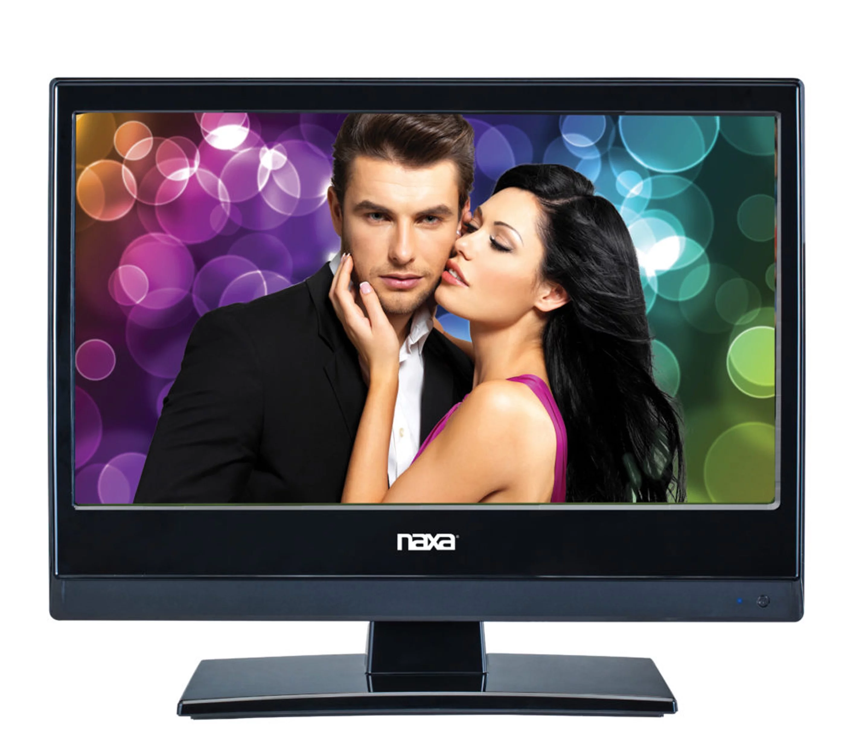 Naxa Electronics NTD-1356 13.3” LED Widescreen HD TV LED TV with DVD Player + AC/DC Car Package