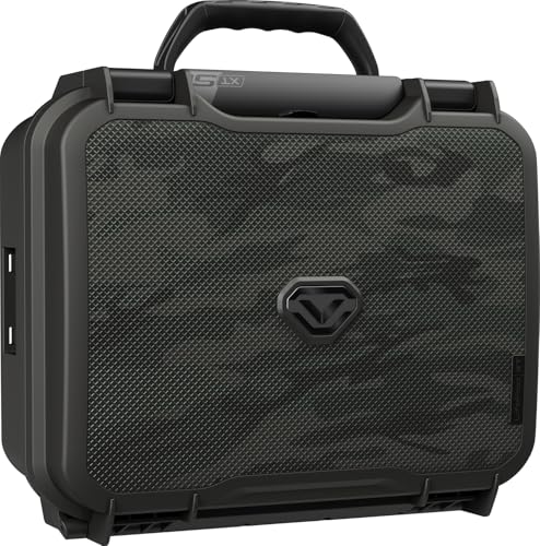 VAULTEK LifePod XT Series Biometric Waterproof Multiple Handgun Safe Modular Interior Secure Rugged Portable Electronic Lockbox with Backlit Keypad (XTSi Gunmetal)