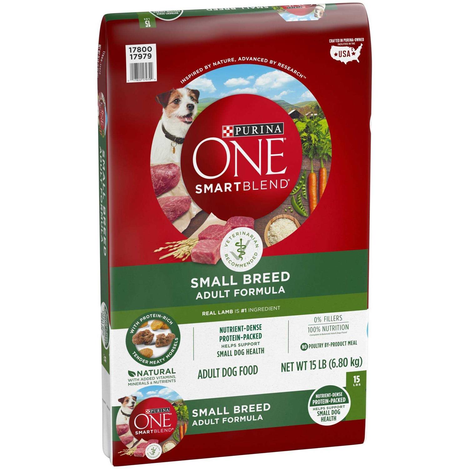 Purina ONE Plus Lamb & Rice Formula Small Breed Dry Dog Food - Pet Supplies online store