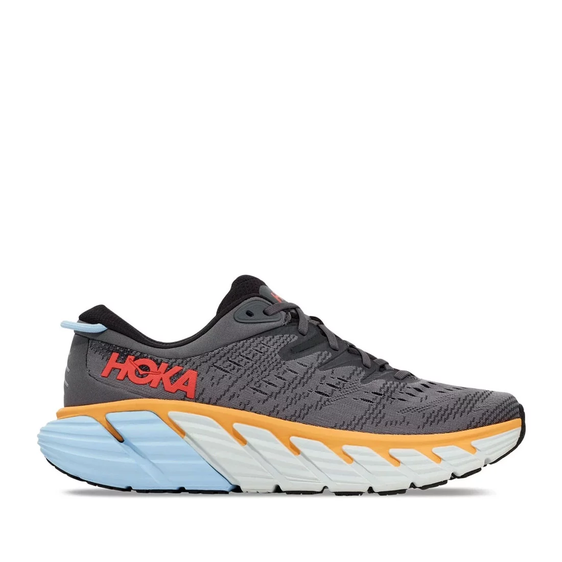 Hoka Gaviota 4 Men's Everyday Running Shoe - Castlerock / Anthracite - Size 9