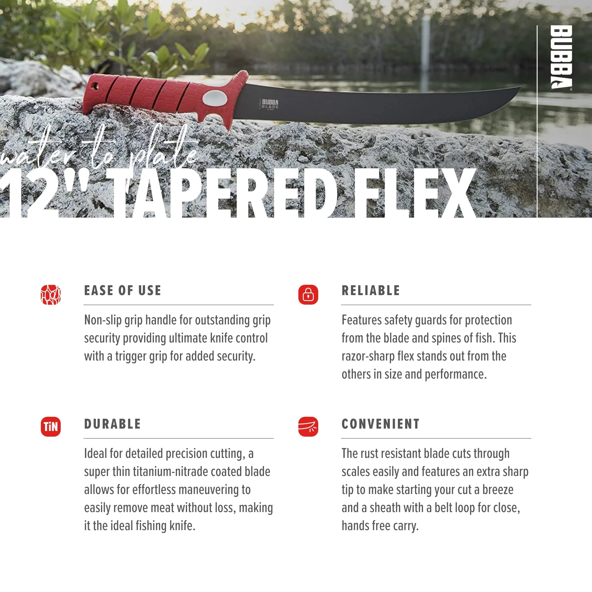 Bubba Blade Knives by BTI Tool Fillet Knife