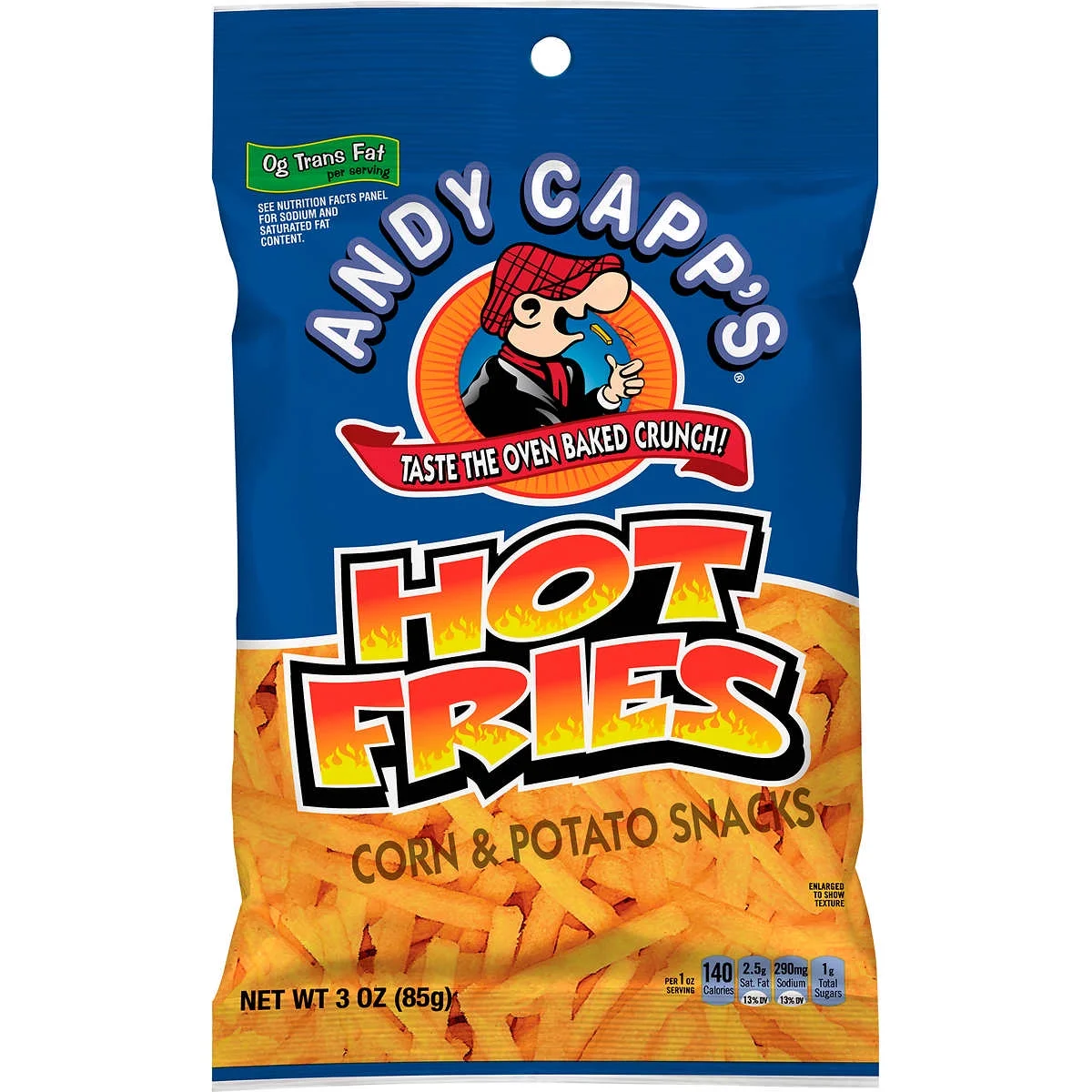 Andy Capp's Hot Fries, 3 oz, 35  Count