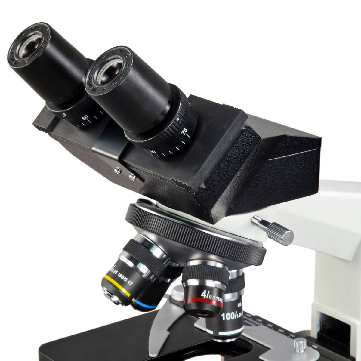 OMAX 40X-1600X Compound Binocular Biological Microscope with Replaceable LED Light