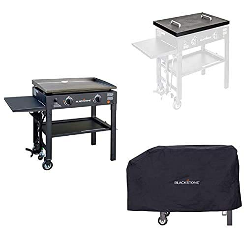 Blackstone 28 inch Griddle Combo - Blackstone 28 inch Outdoor Flat Top Gas Grill Griddle Station - 28