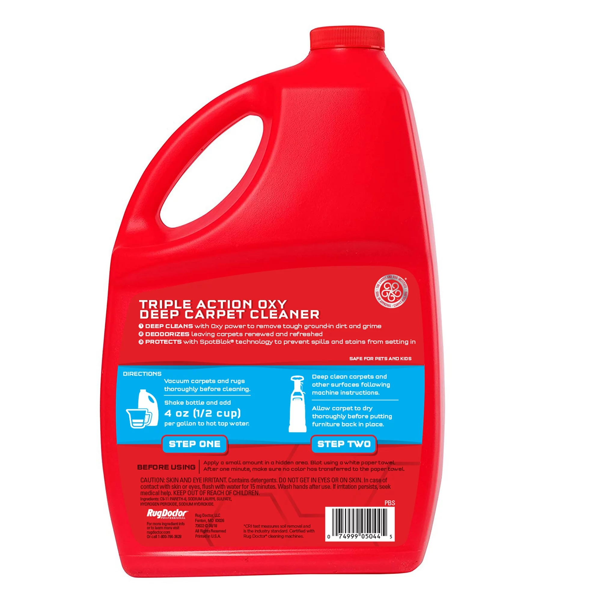 Rug Doctor Triple Action Oxy Deep Carpet Cleaner, 96 oz.