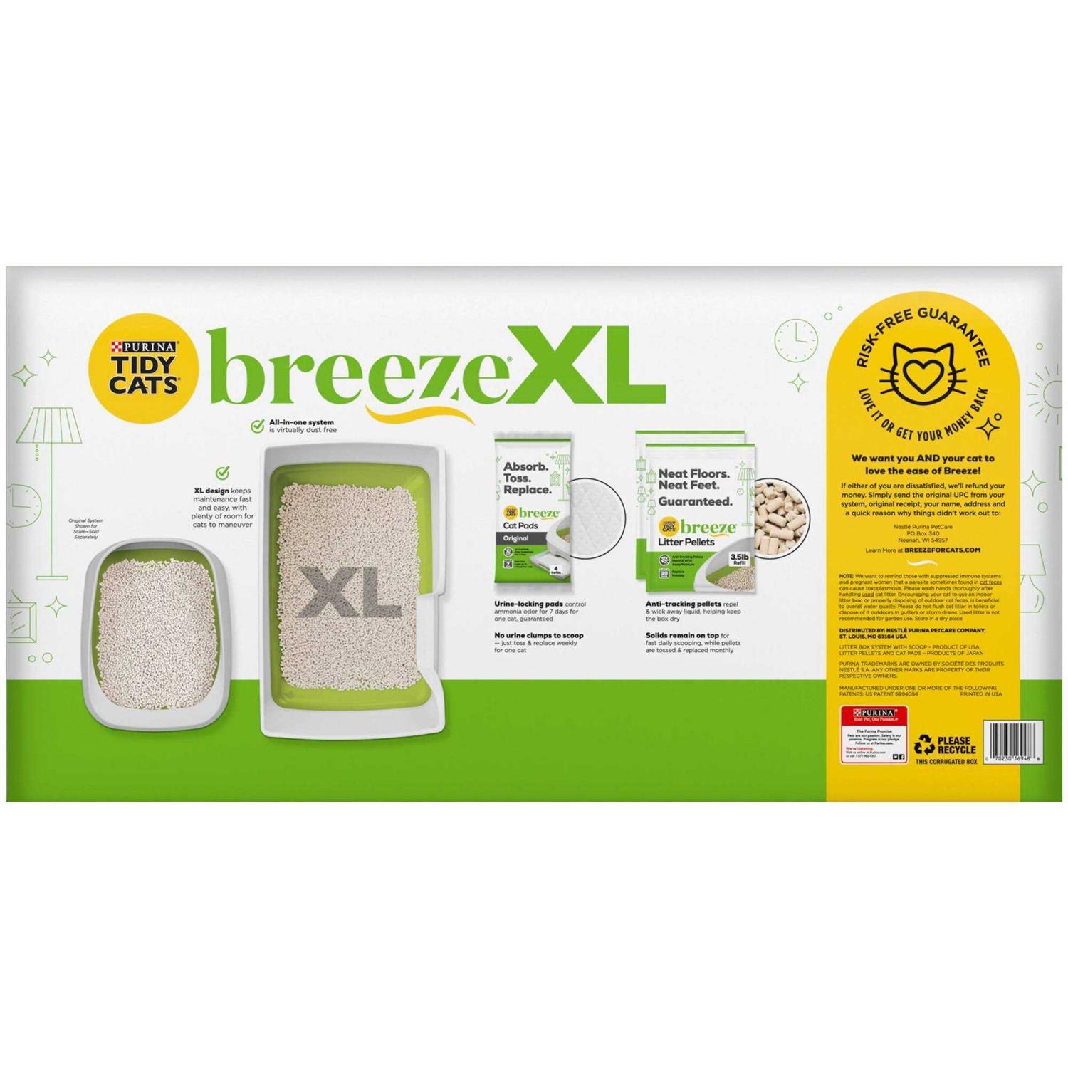 Purina Tidy Cats Breeze XL Cat Litter Box System - Pet Supplies online store