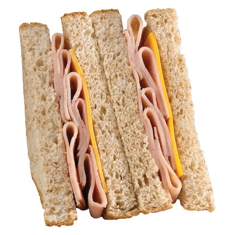 Deli Express Mega Smoked Turkey & Cheese 5.8oz (PACK OF 8)