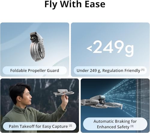DJI Flip Mini Camera Drone with DJI RC-N3 Controller Bundle with 128GB MicroSDXC Canvas Go Plus Memory Card (2 Items)