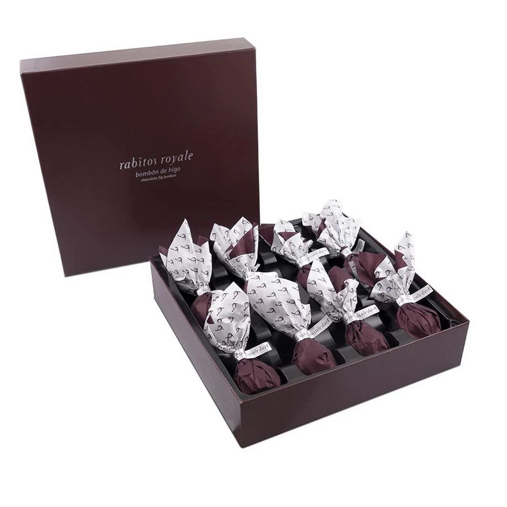 Chocolate Fig Bonbons, Rabitos Royale 8 pcs.