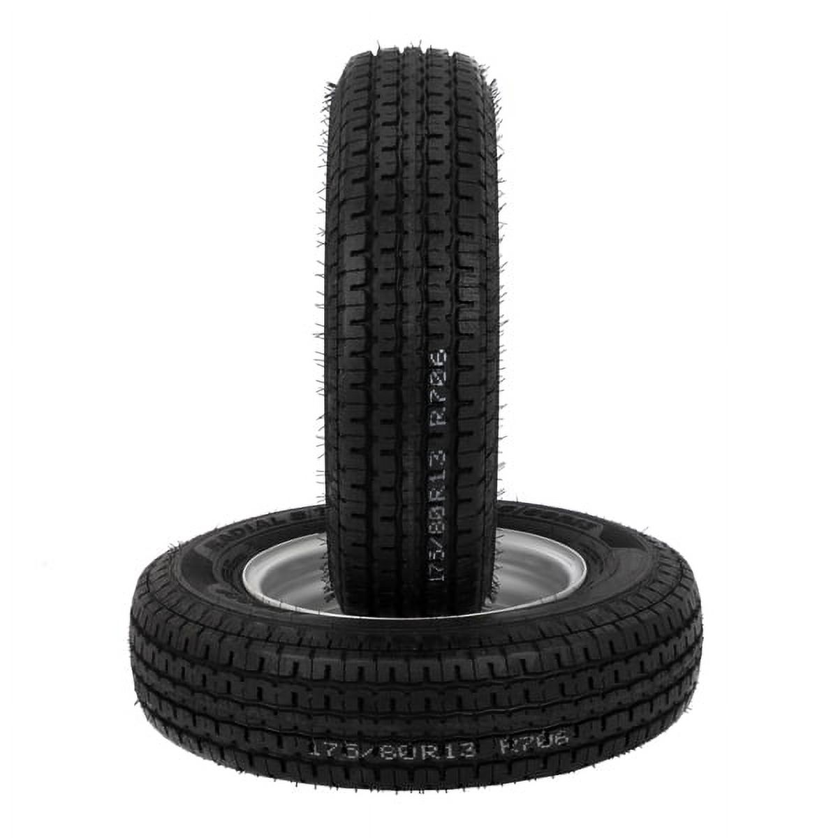 2-Pk Trailer Tire & Rim ST175/80R13 13